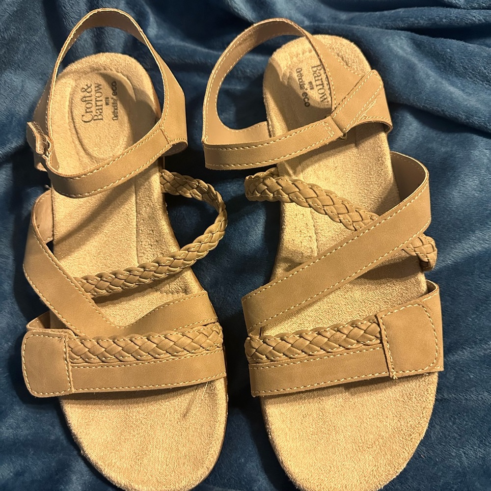 Croft & Barrow Ortholite Eco Nyala Comfort Sandals - 11 Wide